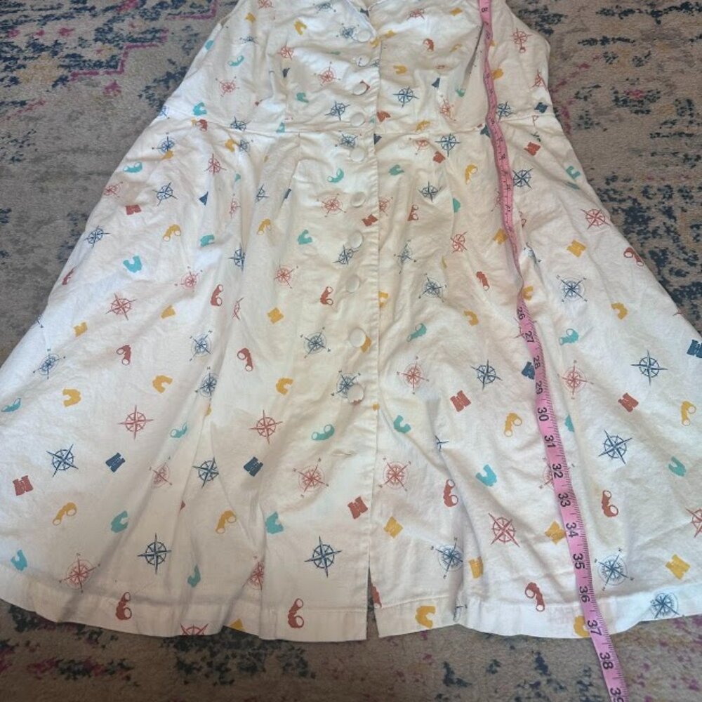 ModCloth 100% Cotton Community Brunch Dress 2XL - Picture 6 of 16